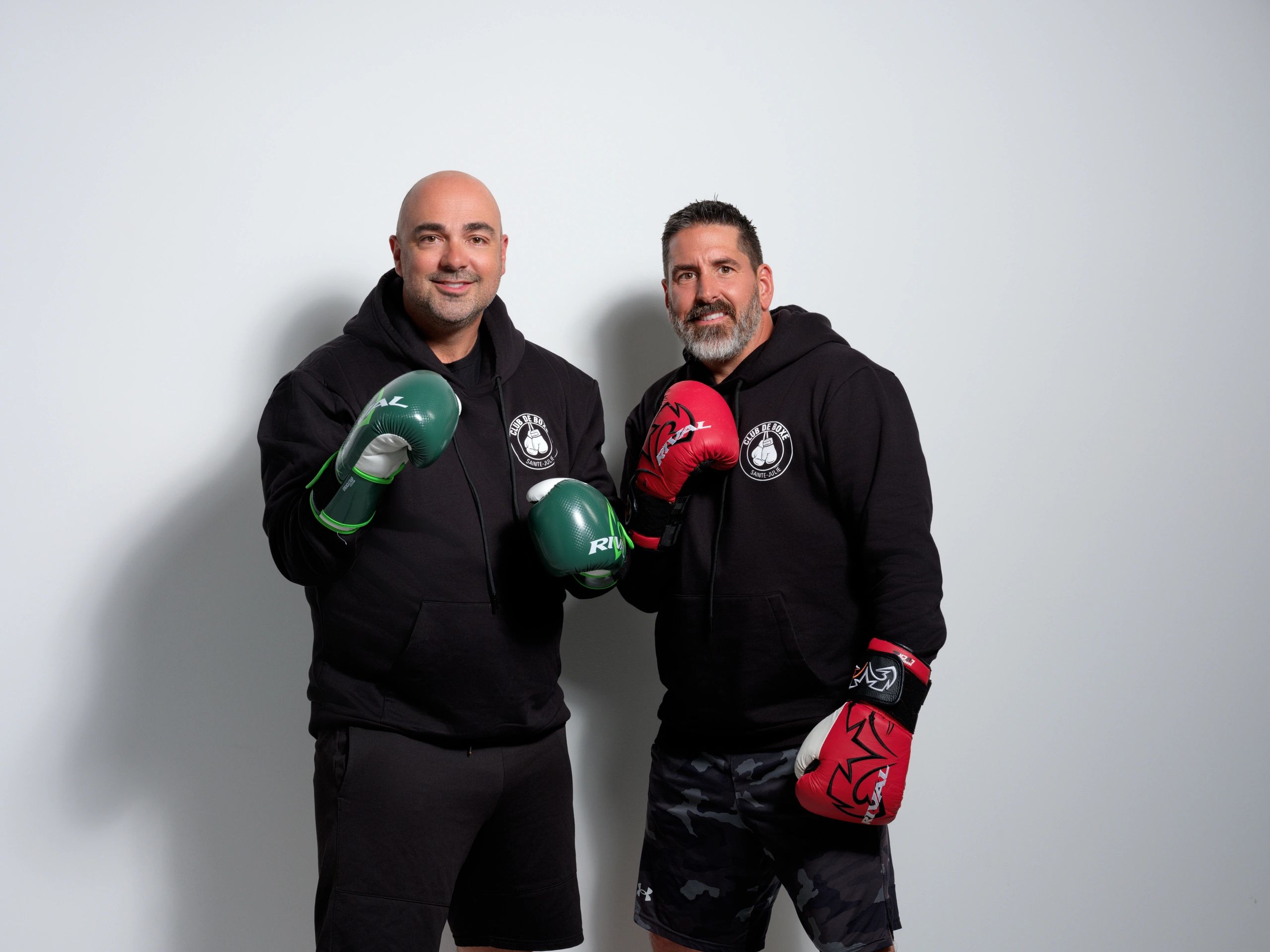 Deux entraîneurs de boxe